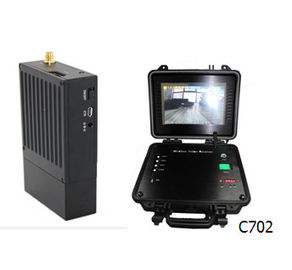 Tragbare Verschlüsselung H.264 COFDM-Videoempfänger-HDMI CVBS AES256 mit Batterie