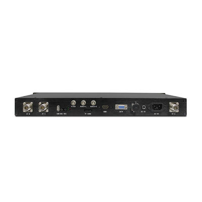 Des COFDM-Videoempfänger-1U Verschiedenartigkeits-Aufnahme 300-2700MHz Gestell-Berg-SDI HDMI
