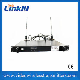 Des COFDM-Videoempfänger-1U Verschiedenartigkeits-Aufnahme 300-2700MHz Gestell-Berg-SDI HDMI